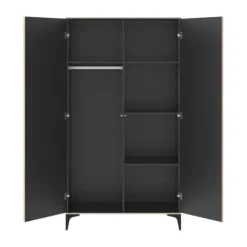 Kidsmill Levi Ledikant 60 x 120 cm - Incl. Rechte Poot - Naturel Eiken
