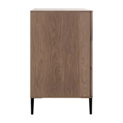 Kidsmill Levi Ledikant 60x120 cm - Ronde Poot - Walnoot