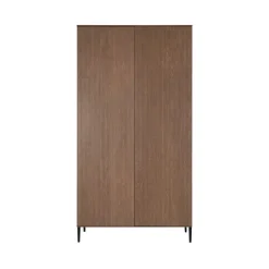 Kidsmill Levi Ledikant 60x120 cm - Ronde Poot - Walnoot