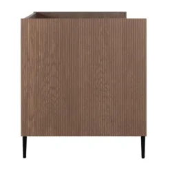 Kidsmill Levi Ledikant 60x120 cm - Ronde Poot - Walnoot