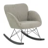 Kidsmill Luna Schommelstoel Orson Grey Brown
