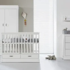 Kidsmill Newport Babybed Wit 60 x 120 cm