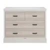 Kidsmill Newport Commode Incl. Zwarte Grepen - Oatmeal / Eiken