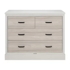 Kidsmill Newport Commode Incl. Zwarte Grepen - Oatmeal / Eiken