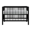 Kidsmill Pure Wood Ledikant Zwart Geborsteld 60 x 120 Cm