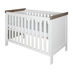 Kidsmill Savigno Babybed Grijs Zonder Kruis 60 x 120 cm