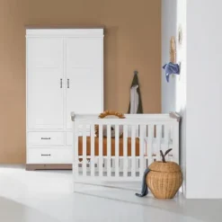 Kidsmill Savigno Babybed 70 x 140 cm Grijs Zonder Kruis