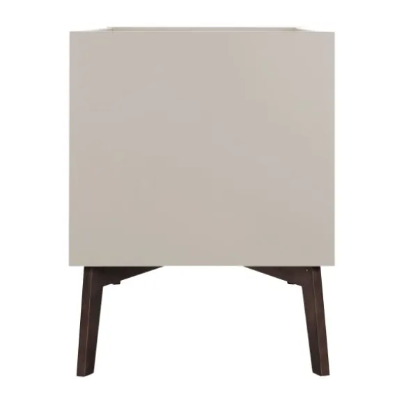 Kidsmill Sixties Babybed Oatmeal / Walnoot 70 x 140 cm