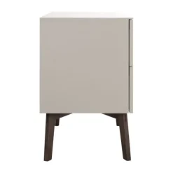 Kidsmill Sixties Babykamer Oatmeal / Walnoot | Bed 60 x 120 cm + Commode