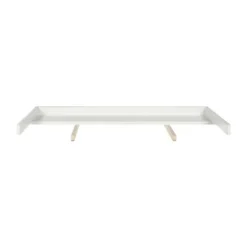 Kidsmill Sixties Babykamer Wit Mat / Walnoot | Bed 60 x 120 cm + Commode