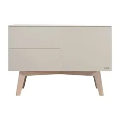 Kidsmill Sixties Commode - Oatmeal / Eiken
