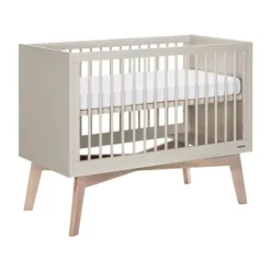 Kidsmill Sixties Ledikant 60 x 120 cm - Oatmeal / Eiken