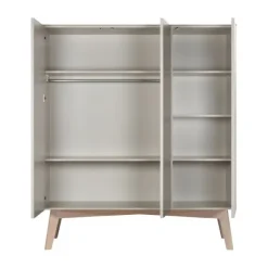 Kidsmill Sixties Ledikant 60 x 120 cm - Oatmeal / Eiken
