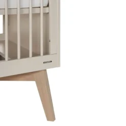 Kidsmill Sixties Ledikant 60 x 120 cm - Oatmeal / Eiken