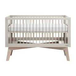 Kidsmill Sixties Ledikant 70 x 140 cm - Oatmeal / Eiken