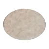 Kidsmill Velours Boxmatras Hoes Rond Naturel 90 cm