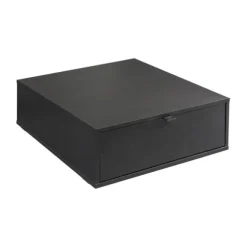 Kidsmill Vince Babykamer Black / Walnut | Bed 60 x 120 cm + Commode Breed