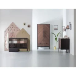 Kidsmill Vince Commode Breed Black / Oak