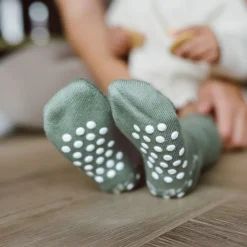 KipKep Anti-slip Blijf-Sokken - 18-24 Maanden - Grey
