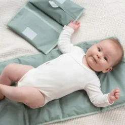 KipKep Napper Verschoonmatje + Luieretui Denim Blue