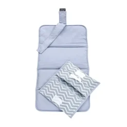 KipKep Napper Verschoonmatje + Luieretui Denim Blue