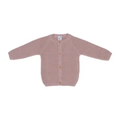 Klein Baby Cardigan - maat 50 - Fawn
