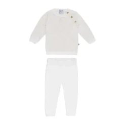 Klein Baby Pakje – Knitted - Mt 50 – Natural White