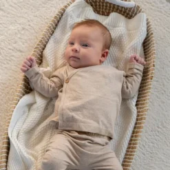 Klein Baby Wrap Top - Mt. 50 - Beige Melange