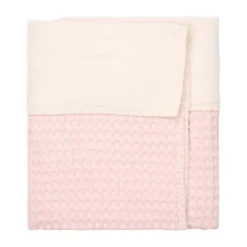Koeka Amsterdam Wafel Wiegdeken - Maat 100 x 75 - Cotton Fleece - Candy