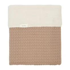 Koeka Oslo Wiegdeken Wafel / Teddy Sand / Pebble