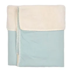 Koeka Wiegdeken Teddy - Faroo - Sky 75x100 cm