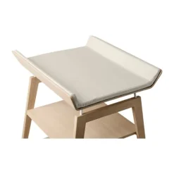 Leander Linea Aankleedkussenhoes - Cool Grey