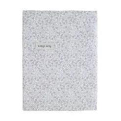 Ledikantlaken Flower - Nordic Blue - 120 x 150 cm