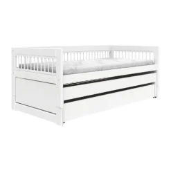 LifeTime Breeze Kajuitbed – Logeerbed en bedlade – Luxe lattenbodem