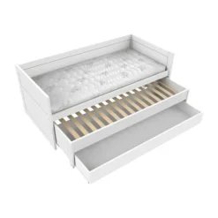 LIFETIME Breeze Kajuitbed Met Logeerbed - Wit