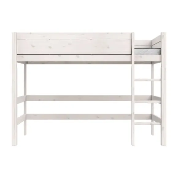 Life Time Hoogslaper Deluxe - White Wash - 152 cm - 120 cm