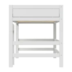 Life Time Hoogslaper Premium - White Wash - 152 cm - 120 cm