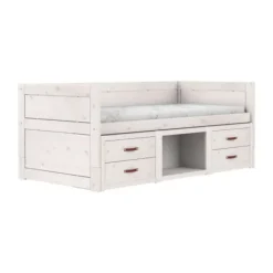 LIFETIME Kajuitbed Met Opberging - White Wash