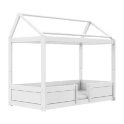 LIFETIME Kidsroom Huisbed 4‑In‑1 – Premium Rolbodem