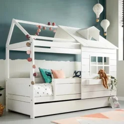 LIFETIME Kidsroom Kajuitbed - Beach House - Premium Rolbodem