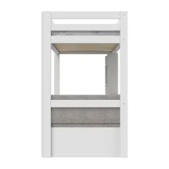 Lifetime Kidsrooms Hoogslaper - Elements Study & Relax - Wit