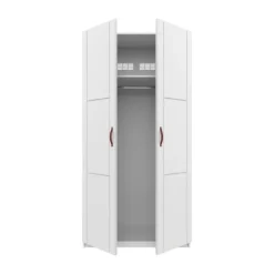 LIFETIME Kidsrooms Kledingkast 2-Deurs - White Wash