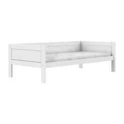 LIFETIME Kidsrooms Original Eenpersoonsbed Deluxe - Premium Rolbodem - Wit