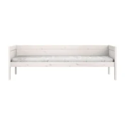 LIFETIME Kidsrooms Original Eenpersoonsbed - Premium Rolbodem - White Wash
