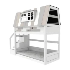 Life Time Laag Huisbed My Hangout - White Wash - Rolbodem