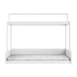 LIFETIME Montessoribed Met Dakconstructie - Wit