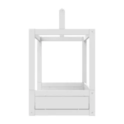 LIFETIME Montessoribed Met Dakconstructie - Wit