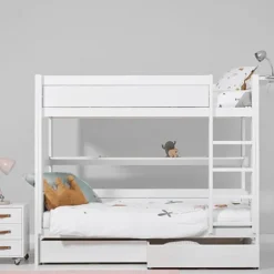 LIFETIME Stapelbed - White Wash