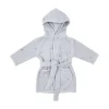 Little Dutch Badjas Geborduurd - Maat 74/80 - Blue