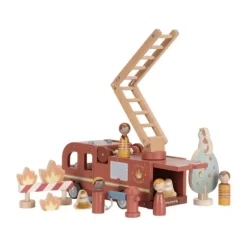 Little Dutch Brandweerwagen Met Pegdolls